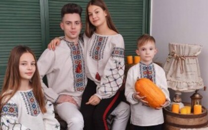 ВИШИВАНКИ ПАРНІ З НАТУРАЛЬНОГО ЛЬОНУ ЧСВ116-ЖБВ55