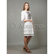 Вишита сукня хрестиком ЖПВ 38-1