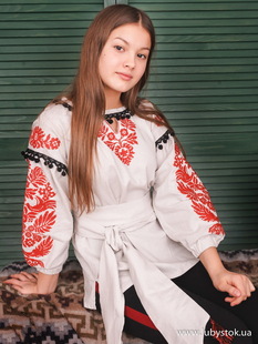 Вишиванка-блуза B-047-01
