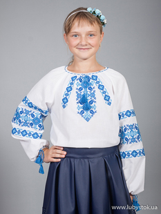 Вишиванка для дівчинки B-015-02-d