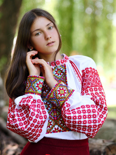 Вишиванка-блуза B-093-01